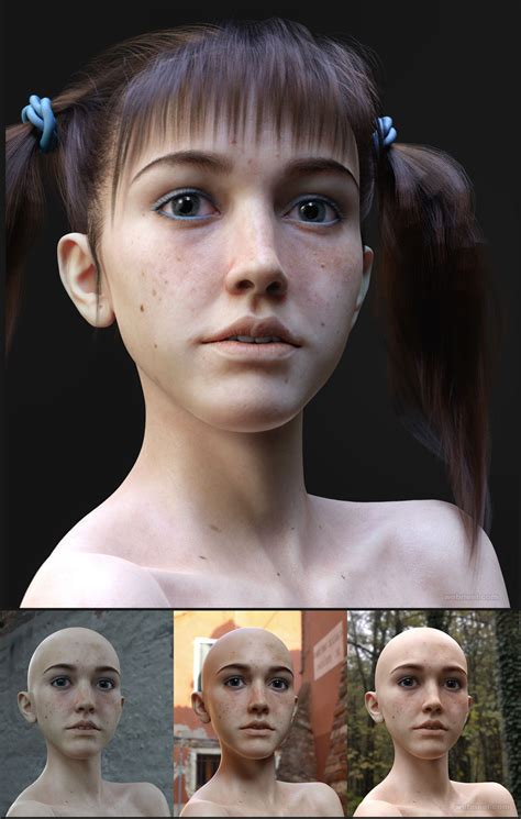 realistic  models  character designs   inspiration