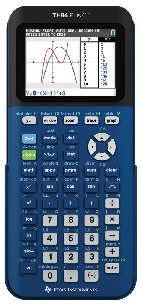 texas instruments ti   ce graphing calculator