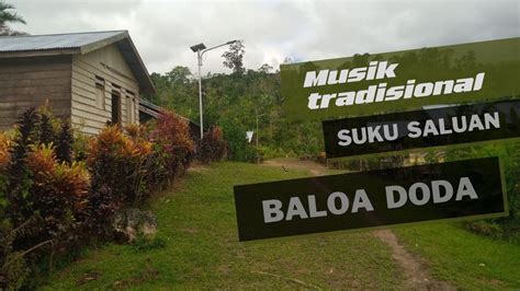musik tradisional suku saluan luwuk banggai youtube