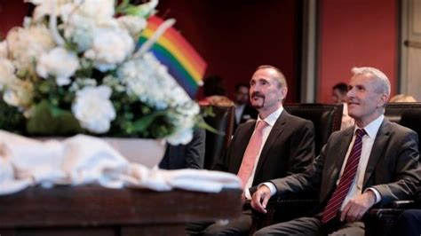 Germany Celebrates First Gay Wedding The G Life