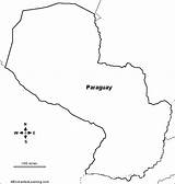 Paraguay Map Outline Enchantedlearning Learning Enchanted Southamerica Outlinemap sketch template