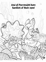 Purrmaids Around sketch template