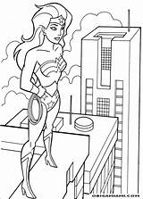 Maravilha Mujer Maravilla Ville Origamiami Sommet Resultado Coloriages Livro Coloriez Malvorlagen Superhero Hulk Malbuch sketch template