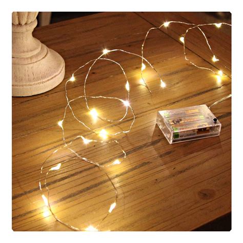 sanniu led string lights mini battery powered copper wire starry fairy lights battery operated