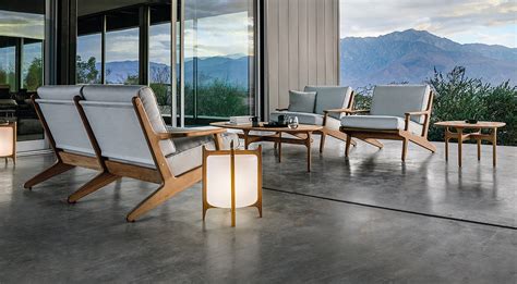 gloster bay collection modern luxury outdoor furniture