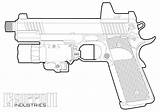 Kitfox Firearm 1911 Armoryblog sketch template