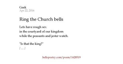 Ring The Church Bells By Nicholas Mercier Coulombe Hello