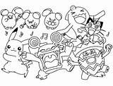 Pokemon Coloring Pages Kids Printable Colouring Color Print Characters Printables Children Pdf Coloringhome sketch template