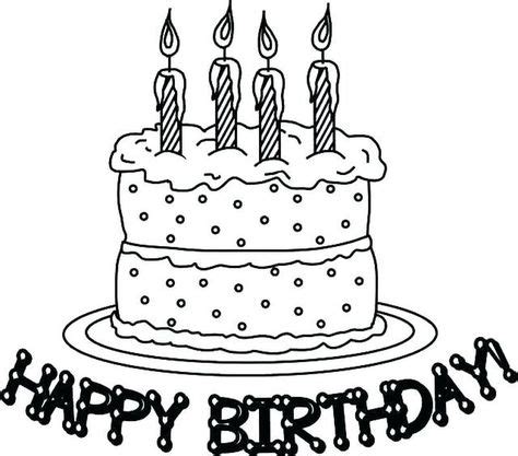 collectin  birthday cake coloring pages  print birthday coloring