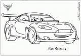 Nigel Gearsley Ausmalbilder Francesco Cars2 Bernoulli Coloriage Coloriages Corvette Coloringhome Bagnoles sketch template