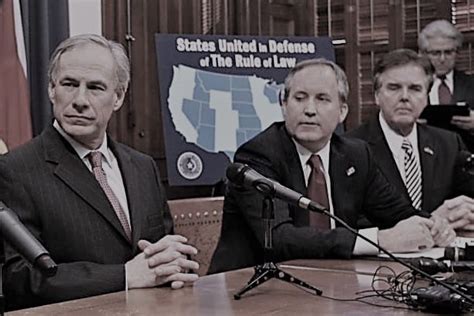 Texas Attorney General Ken Paxton Bad On Ethics And Wrong On The Law