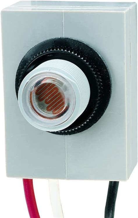 intermatic kc  volt fixed position thermal photocontrol white