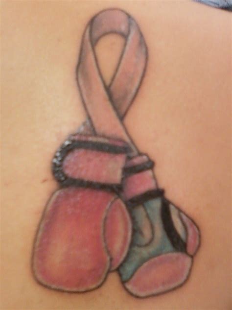 my first tattoo fight like a girl with images pink ribbon tattoos