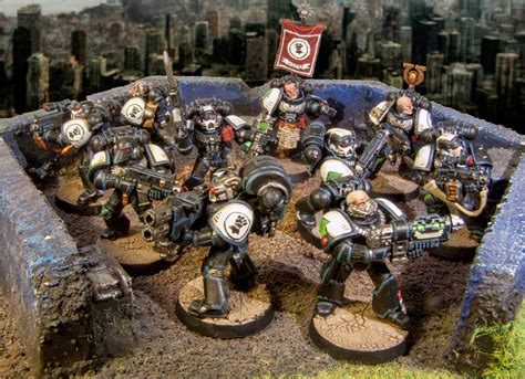 maniexite space marines tactical squad hecto