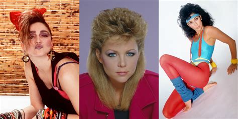 bad 80s beauty trends embarrassing eighties hairstyles and makeup trends