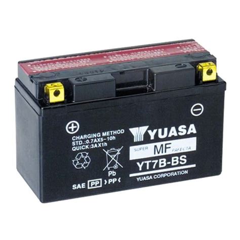 battery yuasa ytb bs  mf vrla dry cell includes acid pack