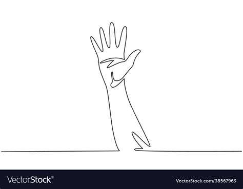 single continuous  drawing royalty  vector image