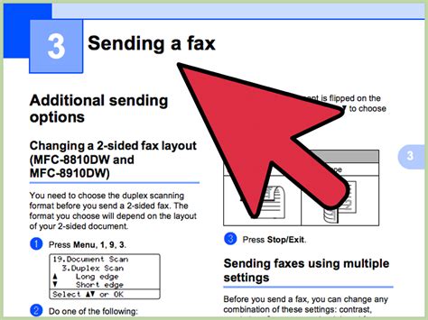 send  international fax  steps  pictures