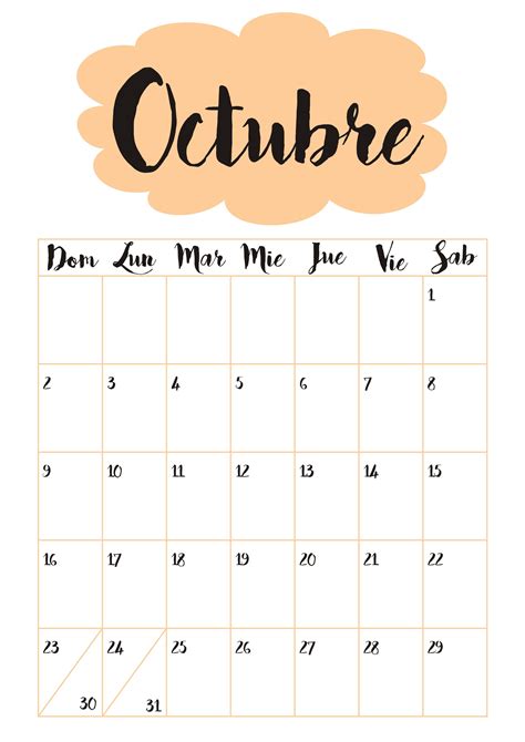 calendario 10 octubre ☼ … pinteres…
