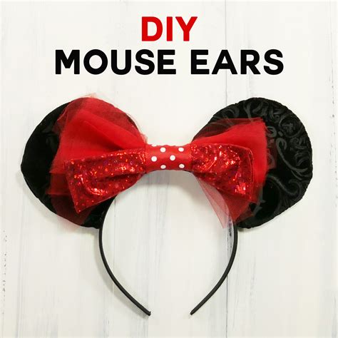 diy mouse ears tutorial sew   sew jennifer maker