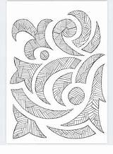 Maori Say sketch template