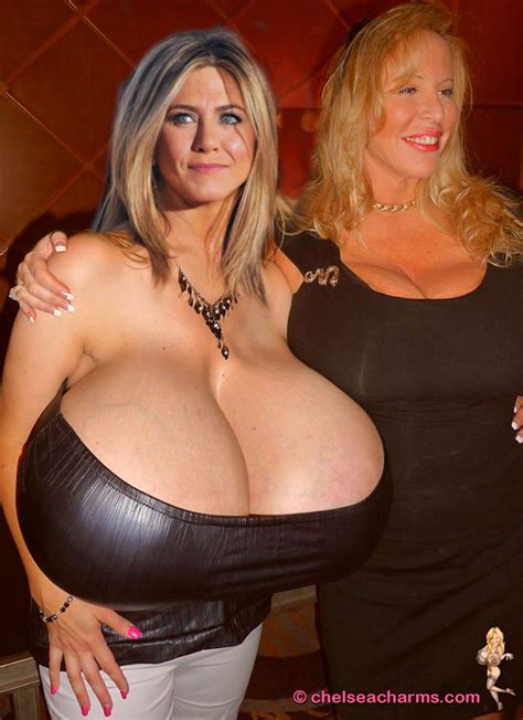 jennifer aniston head swaps with giant tits models big boobs celebrities