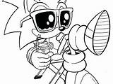 Sonic Coloring Pages Baby Color Getcolorings Printable Getdrawings sketch template
