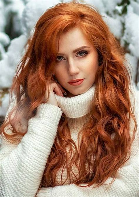 Beautiful Red Hair Red Haired Beauty Pretty Redhead