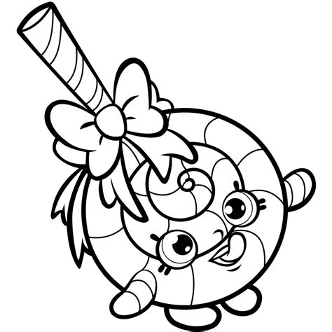 shopkin coloring pages  getdrawings