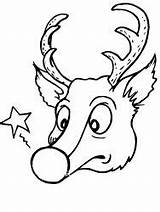 Reindeer Colorat Rudolph Craciun Mos Lui Nose Renii Reni Nosed Desene Planse Renas P05 Colorir Desenhos Imagini Primiiani Renne Clipartmag sketch template