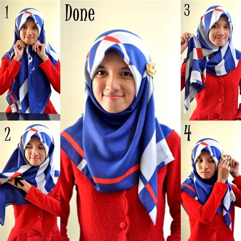 tutorial hijab pashmina menjadi segitiga tutorial hijab  dicari