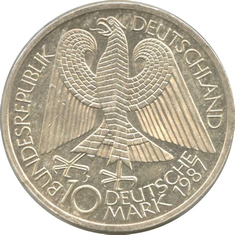 deutsche mark  ans de la ville de berlin republique federale dallemagne numista
