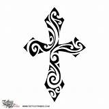 Crosses Maori Croce Tribale Tatuagem sketch template