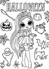Halloween Coloring Pages Printable Doll Congratulates Holiday Beautiful sketch template