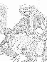 Coloring Malachi Prophet Hosea Prophets Reads Select sketch template
