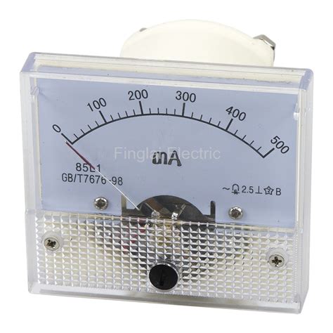 ma mm ma pointer ac ammeter  series analog amp meter  mm size