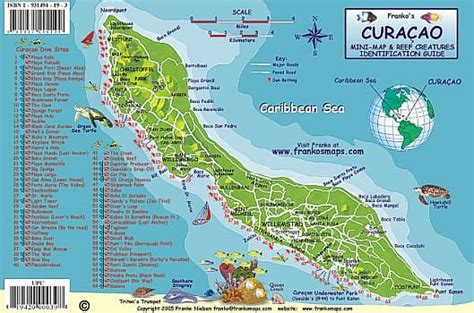 curacao road map detailed travel tourist driving island curacao island curacao map