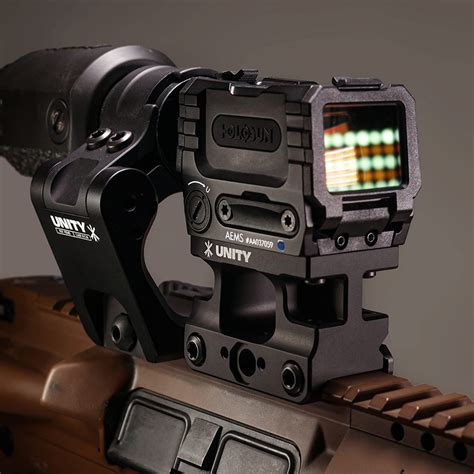unity tactical expands fast ecosystem  dedicated holosun aems mount popular airsoft
