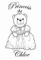 Chloe Coloring Pages Name Visit Sheets Color Colouring Princess Names sketch template