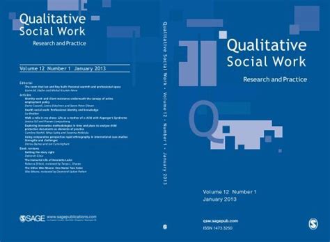 toc  qualitative social work sage publications