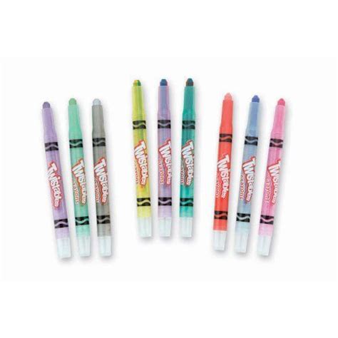 count twistables special effect crayons  smilemakers