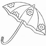 Paraguas Mewarnai Payung Umbrella Paud Sombrilla Tk Playa Imagui Chuva Colorir Sketsa Coloreartv Preschooler Lindo Bisa sketch template