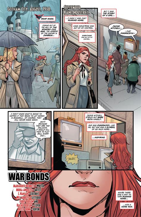 in this comic batwoman is a baseball playing lesbian superhero fighting fascism in the 1930s