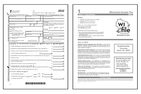 wisconsin state tax form printable forms