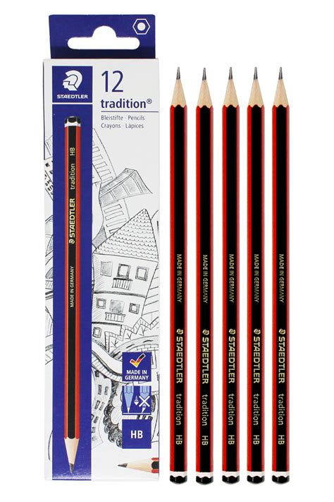 tradition  staedtler hb pencil  pk daisy moe