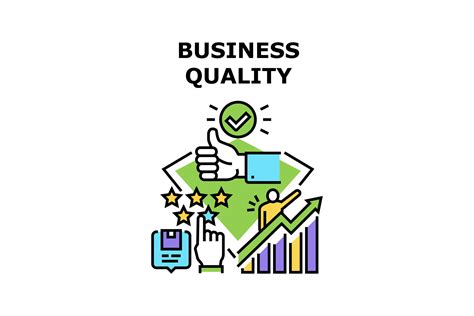 business quality vector concept color illustration  vectorwin