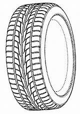 Tire Drawings Colouring Clipartmag Tocolor sketch template