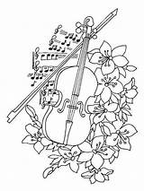 Violin Musical Schneider Inna Bow sketch template