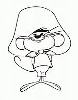 Coloring Pages Speedy Gonzales Looney Tunes Cartoon Cartoons Toons Kids Adult Stuff Cool Popular Colouring Doodle Shrink sketch template
