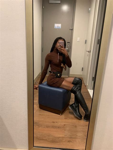 Combat Thigh High Boots Outfit In 2022 Thigh High Boots Outfit